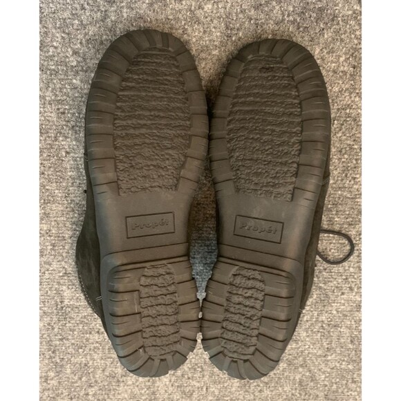 Propet Boots Womens 6.5 Delaney Suede Ankle Bootie Lace Zip Black Hike Trail - Picture 3 of 5